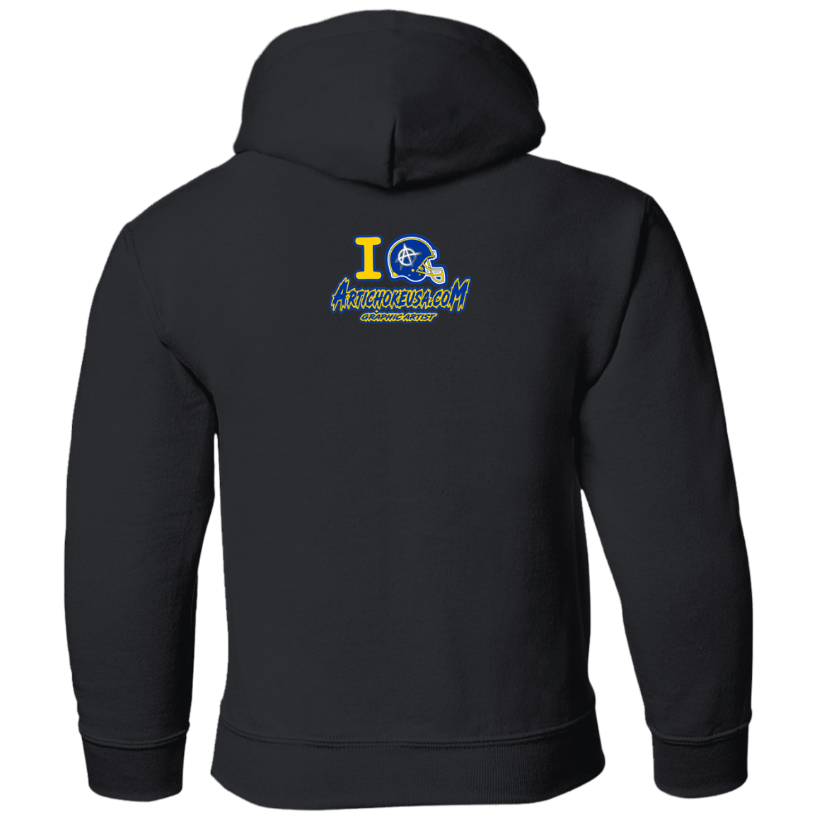 ArtichokeUSA Custom Design. Los Ramgeles. Fan Art. Youth Pullover Hoodie