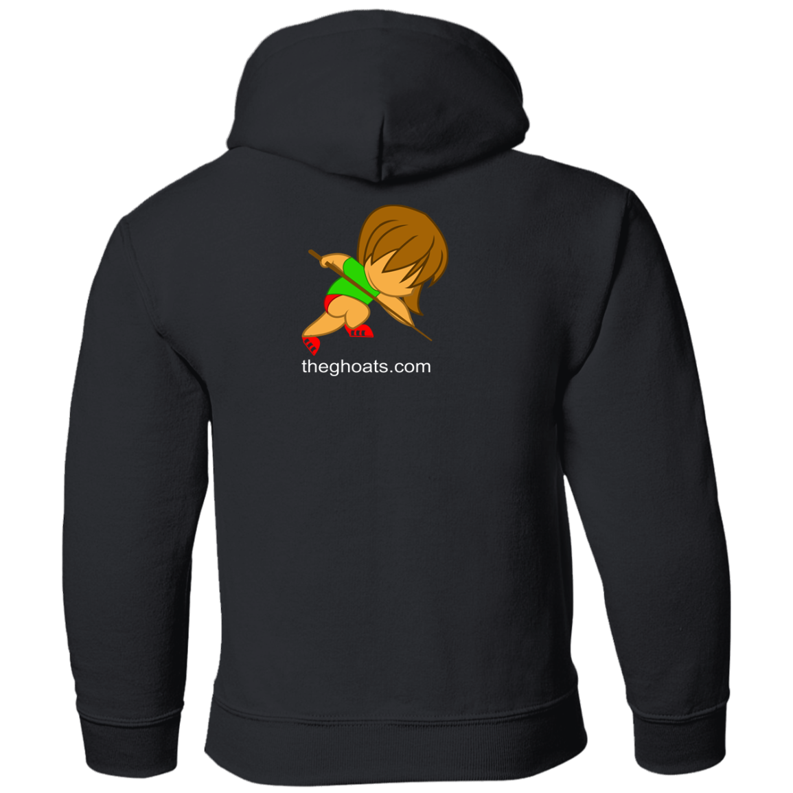 The GHOATS Custom Design. #30 Estafadora. (Spanish translation for Female Hustler). Youth Pullover Hoodie