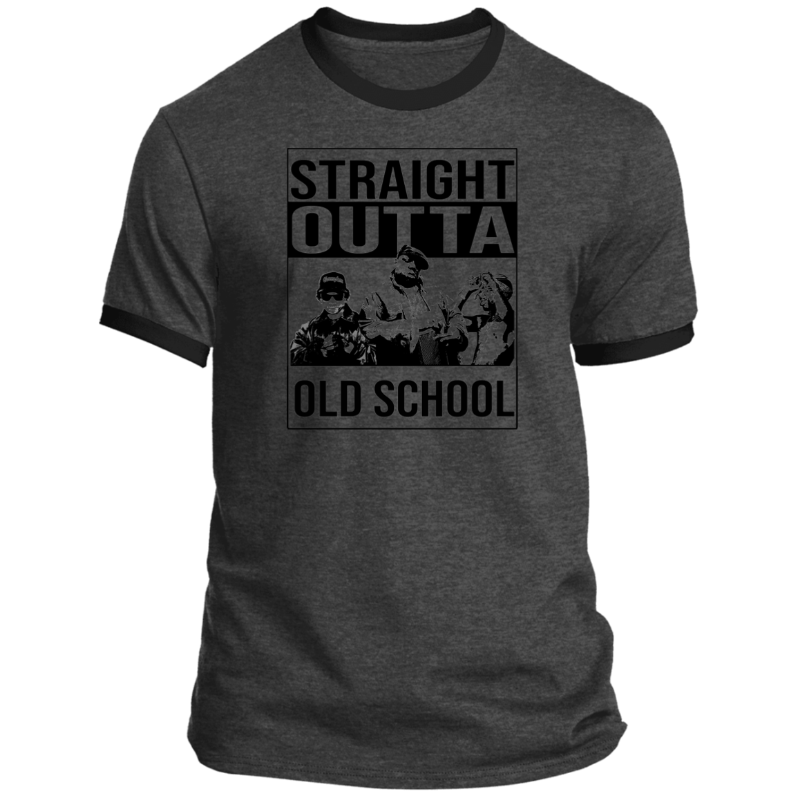 ArtichokeUSA Custom Design. Straight Outta Old School. The GOATs of Rap. Fan Art. Ringer Tee