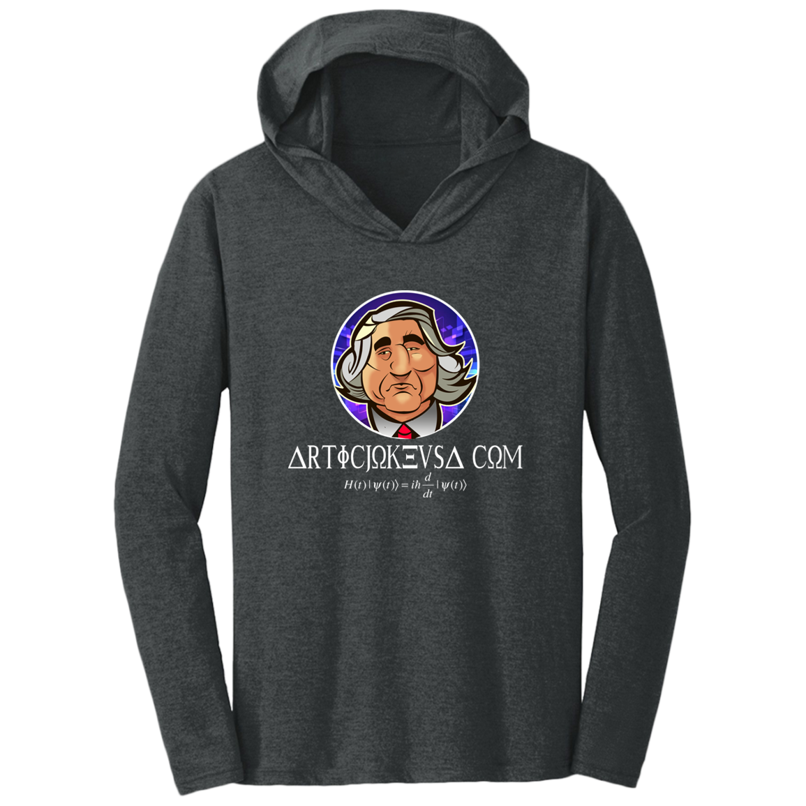 ArtichokeUSA Custom Design. Michio Kaku Fan Art. Triblend T-Shirt Hoodie