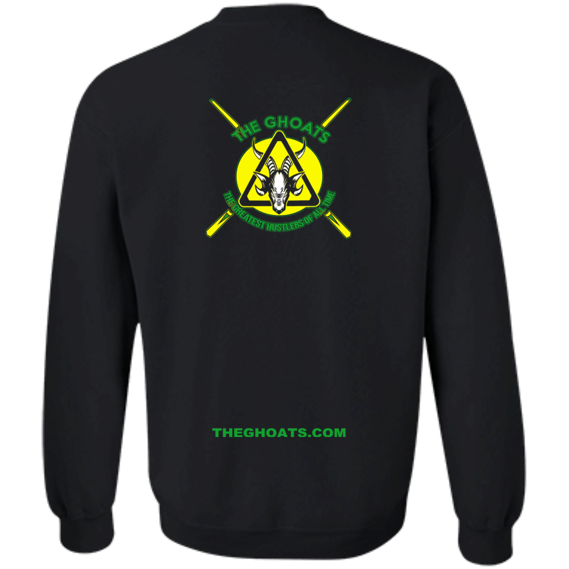 The GHOATS Custom Design. #13. GHOATS SMASH. Crewneck Pullover Sweatshirt