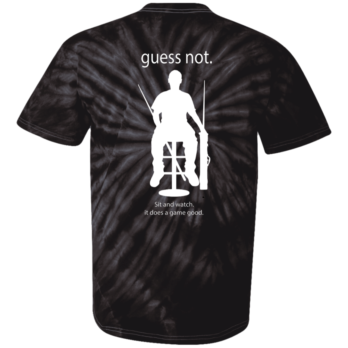The GHOATS Custom Design. #40 Got Game? / Guess Not. Youth Tie Dye T-Shirt