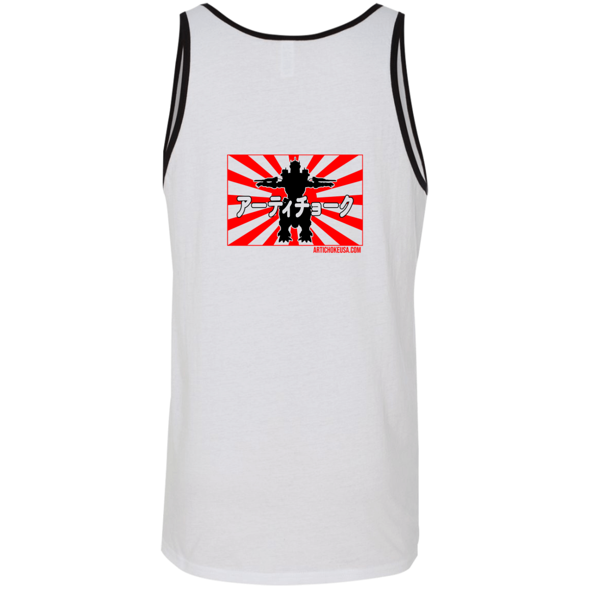 ArtichokeUSA Custom Design. Fan Art Godzilla/Mecha Godzilla. Unisex Tank