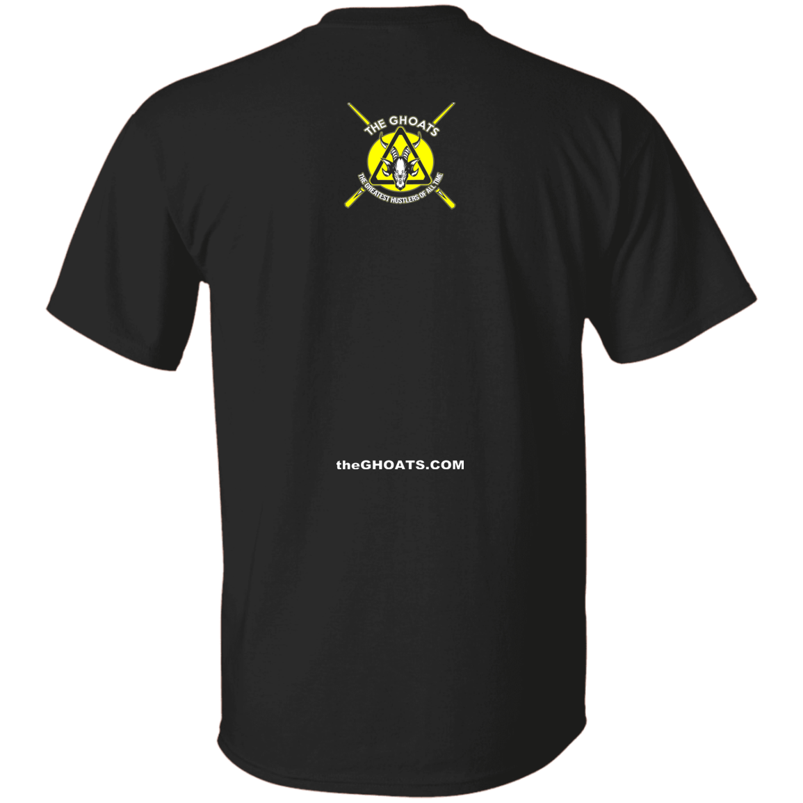 The GHOATS Custom Design #7. Rack Break Run Repeat. Ying Yang. Youth Basic 100% Cotton T-Shirt