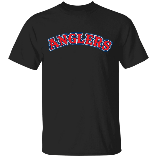ArtichokeUSA Custom Design. Anglers. Southern California Sports Fishing. Los Angeles Angels Parody. Youth 5.3 oz 100% Cotton T-Shirt