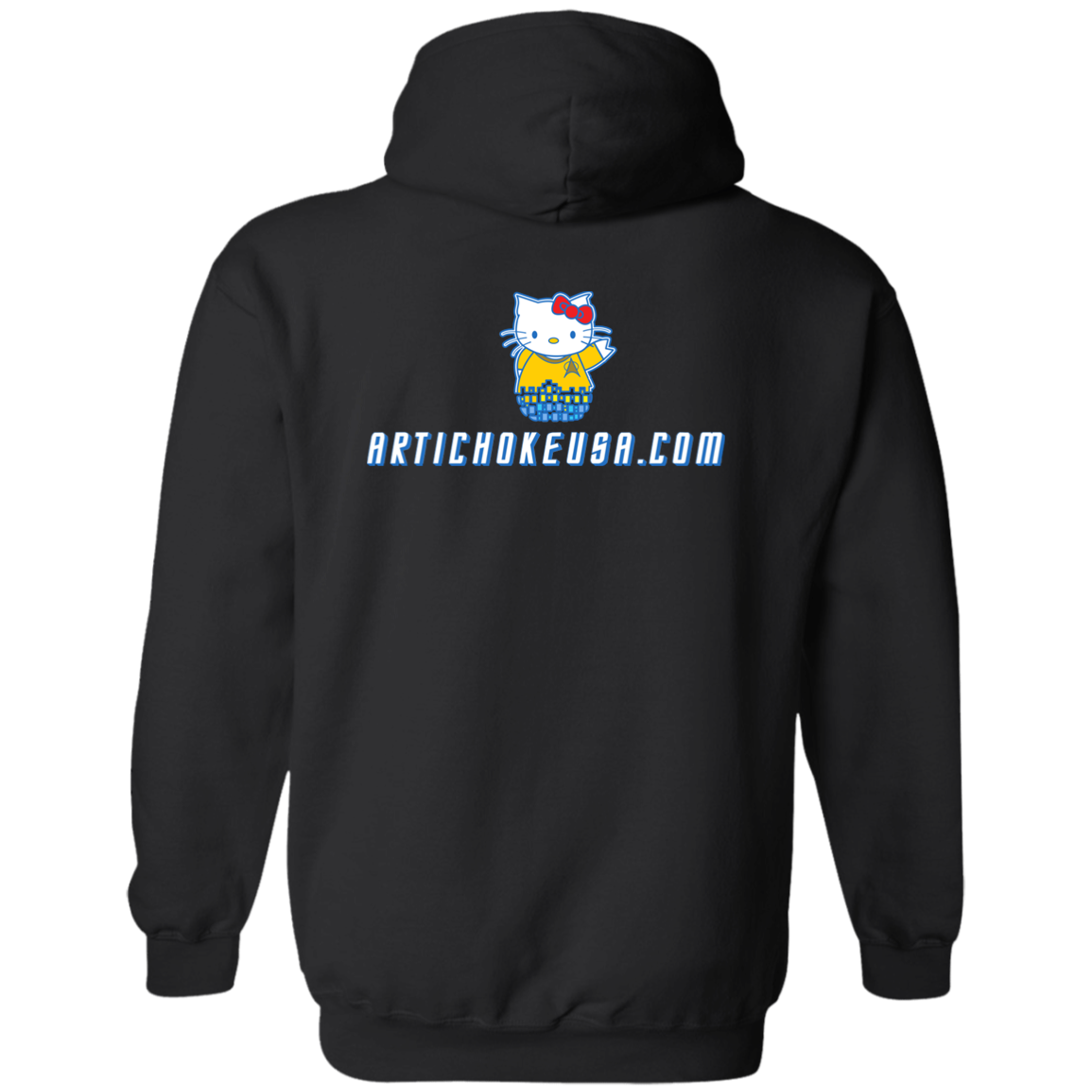 ArtichokeUSA Custom Design. Beam Me Up Kitty. Fan Art / Parody. Basic Pullover Hoodie