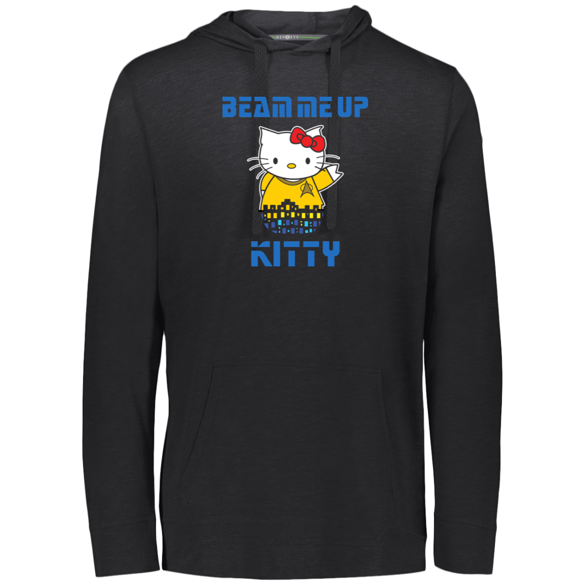 ArtichokeUSA Custom Design. Beam Me Up Kitty. Fan Art / Parody. Eco Triblend T-Shirt Hoodie