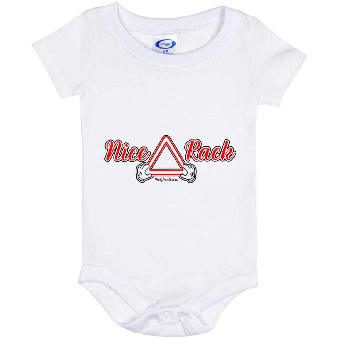 The GHOATS Custom Design. #20 Nice Rack. Baby Onesie 6 Month