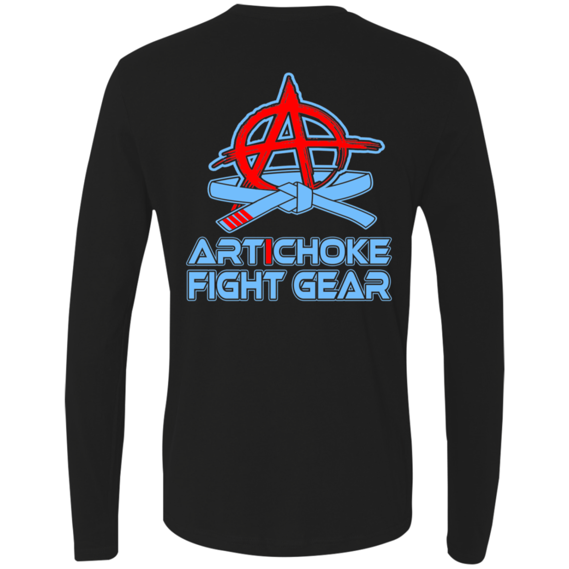 Artichoke Fight Gear Custom Design #4. Eat. Sleep. BJJ/Create Your Own Custom Design Repeat. BJJ. Men's 100% combed ring-spun cotton long sleeve