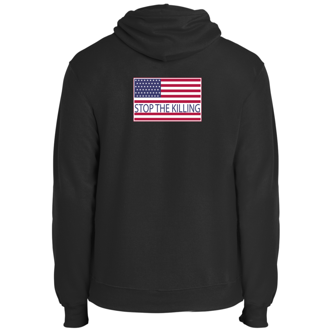 ArtichokeUSA Custom Design. TRIGGERED. STRESSED. Stop the Killing. Fleece Pullover Hoodie