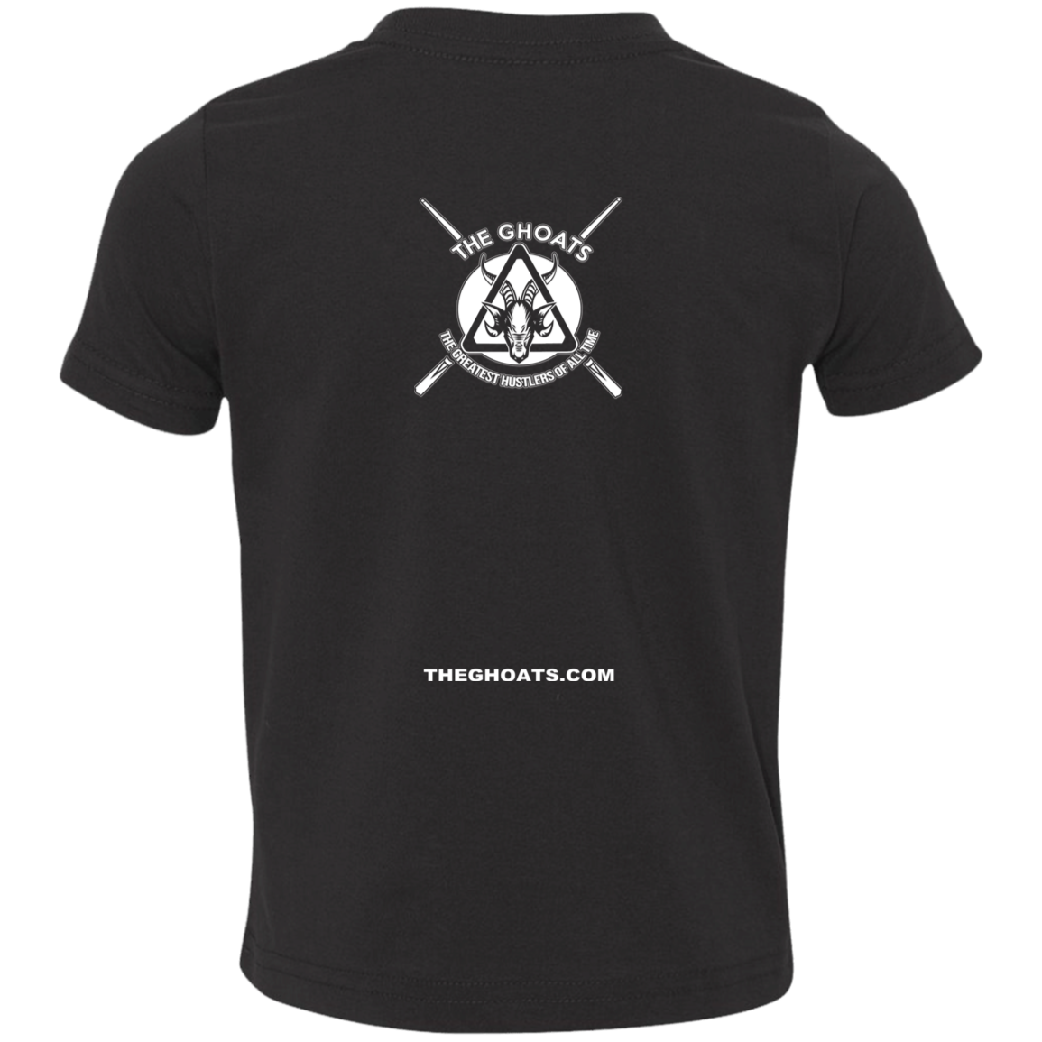 The GHOATS Custom Design #9. Ying Yang. Pool Love Peace. Toddler Jersey T-Shirt