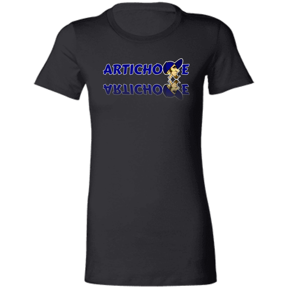 ZZ#20 ArtichokeUSA Characters and Fonts. "Clem" Let’s Create Your Own Design Today. Ladies' Favorite T-Shirt