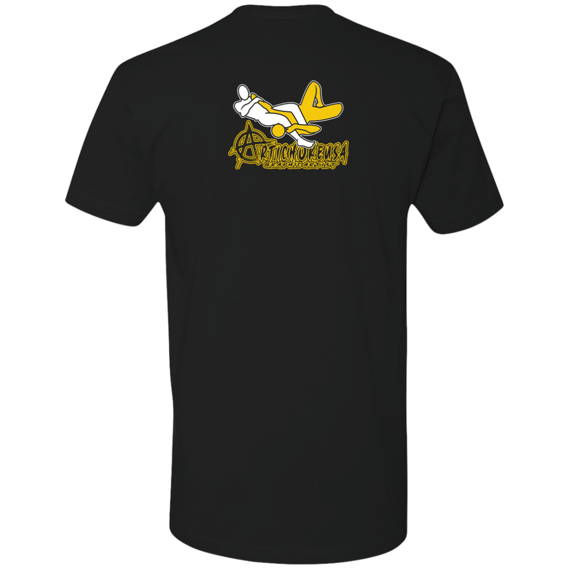 ArtichokeUSA Custom Design #54. Artichoke USArmbar. US Army Parody. Ultra Soft Cotton T-Shirt