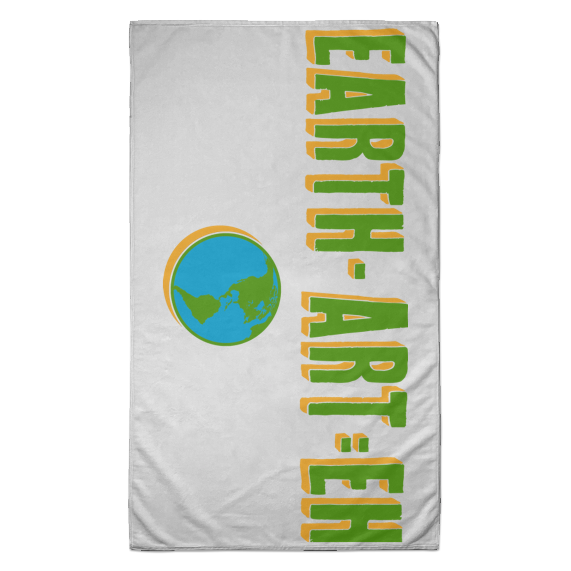 ArtichokeUSA Custom Design. EARTH-ART=EH. Towel - 35x60