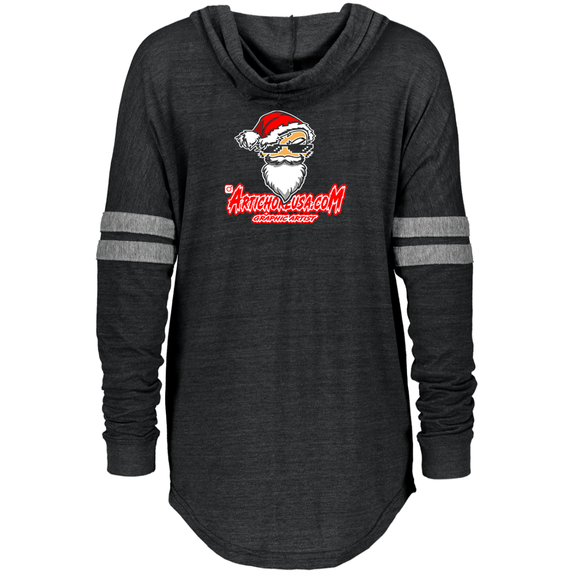 Ladies Hooded Low Key Pullover