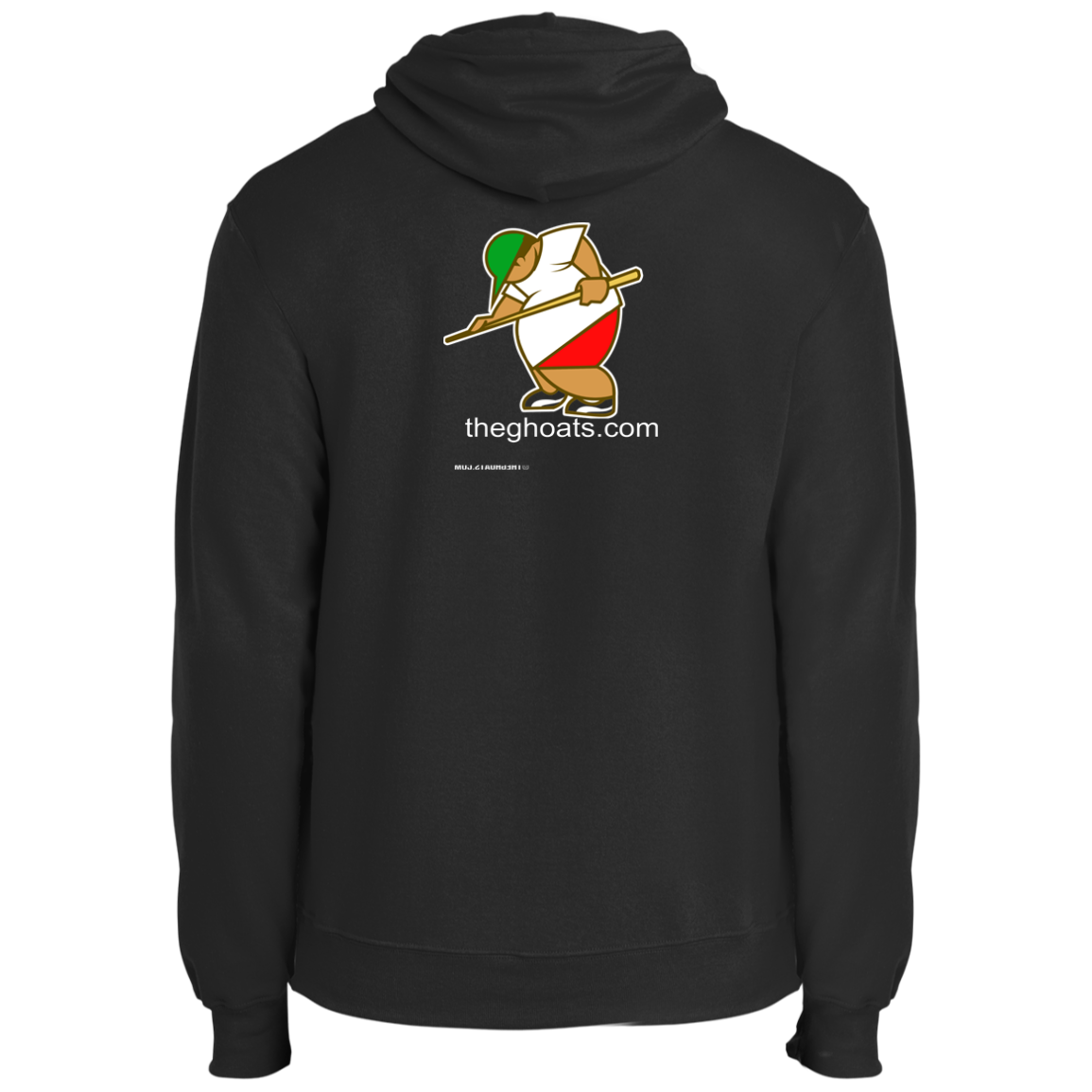 The GHOATS Custom Design. #30 Estafador. (Spanish translation for Male Hustler). Fleece Pullover Hoodie