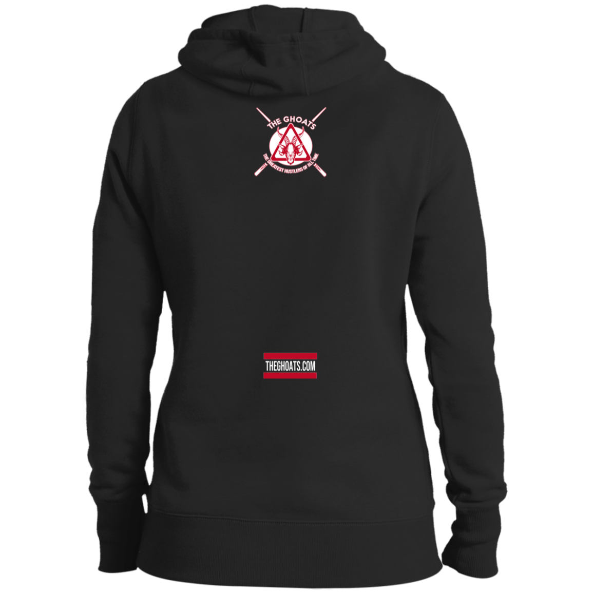 The GHOATS Custom Design. #29 run 8 9 10 ball. Ladies' Pullover Hoodie