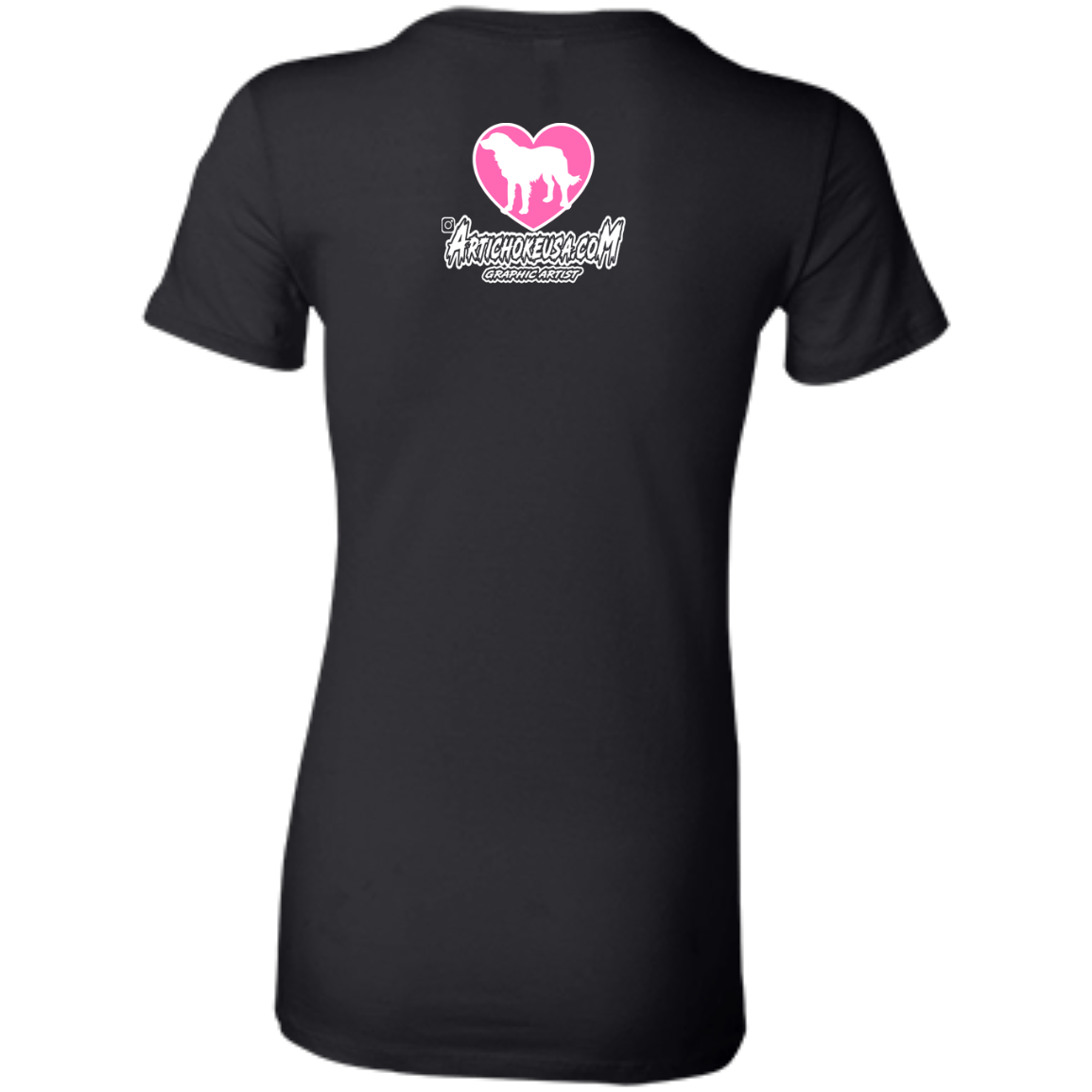 ArtichokeUSA Custom Design. Ruffing the Passer. Labrador Edition. Female Version. Ladies' Favorite T-Shirt