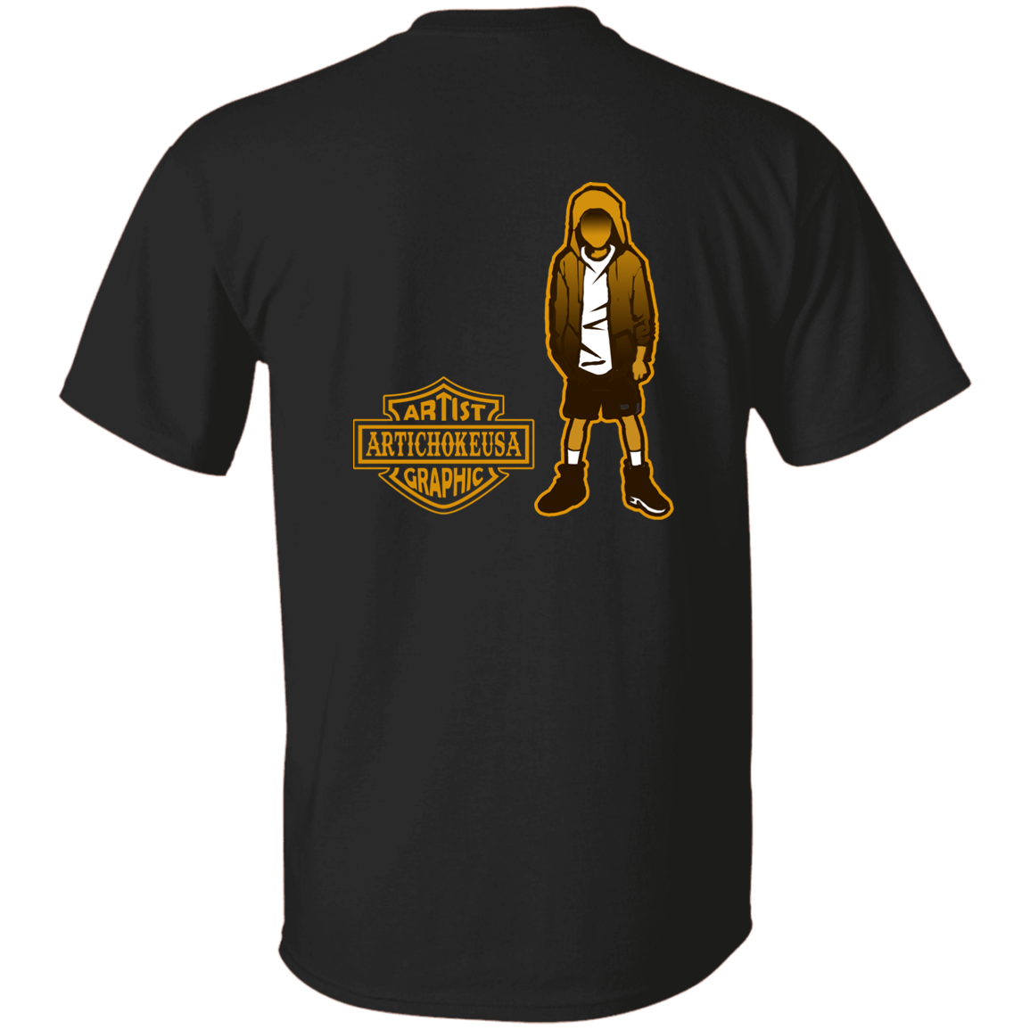 ArtichokeUSA Custom Design. Façade: (Noun) A false appearance that makes someone or something seem more pleasant or better than they really are. Youth 5.3 oz 100% Cotton T-Shirt
