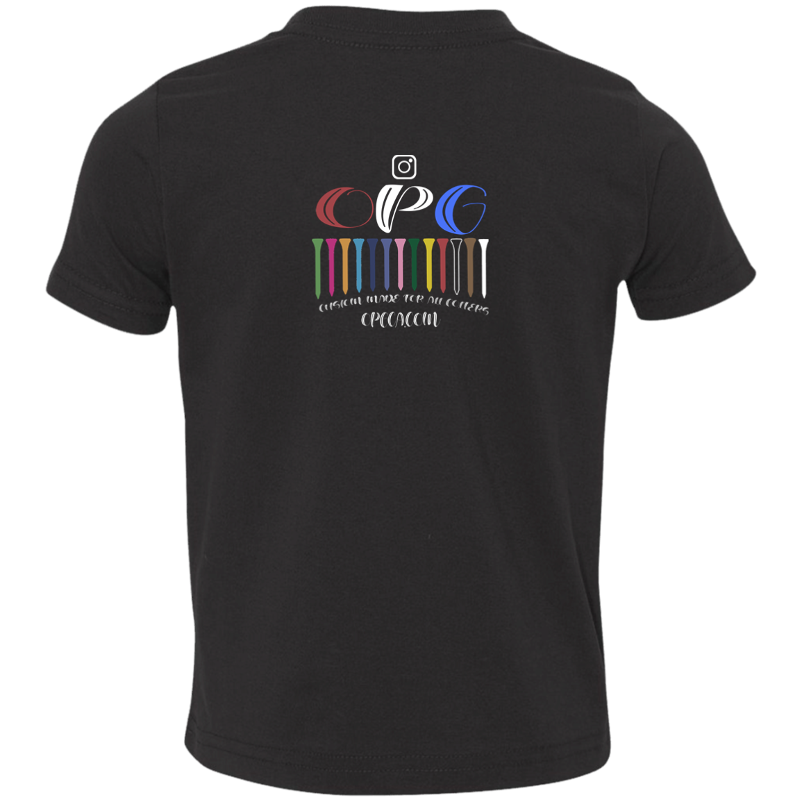 ZZZ#06 OPG Custom Design. DRIVER-SITEE & INCLUSION. Toddler Jersey T-Shirt