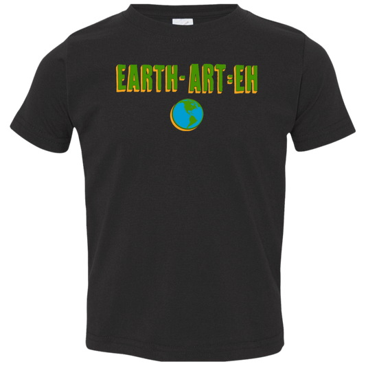 ArtichokeUSA Custom Design. EARTH-ART=EH. Toddler Jersey T-Shirt