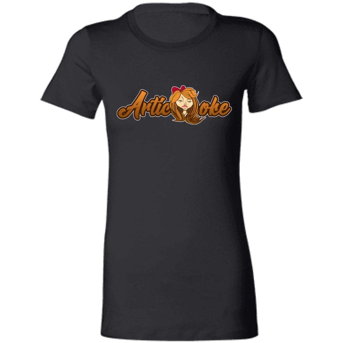ZZ#21 Characters and Fonts. Aubrey. A show case of my characters and font styles. Ladies' Favorite T-Shirt