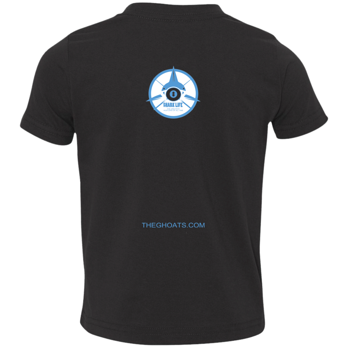 The GHOATS Custom Design. #32. Shark Week. Shark Life. Toddler Jersey T-Shirt