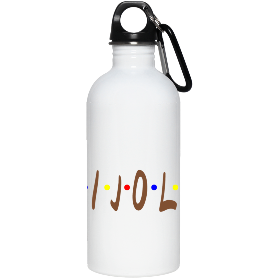 ArtichokeUSA Custom Design. FRIJOLES. 20 oz. Stainless Steel Water Bottle