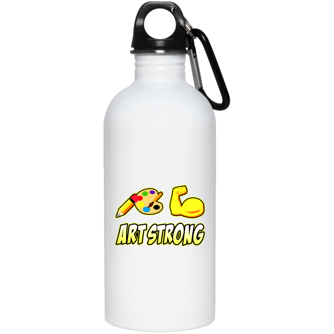 ArtichokeUSA Custom Design. Art Strong. 20 oz. Stainless Steel Water Bottle