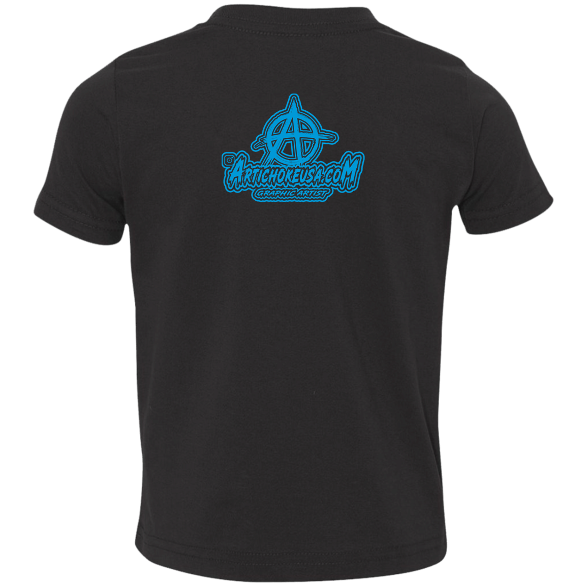 ArtichokeUSA Custom Design. Don't Eat Cookies And Spend Cache! Delete Them! Cookie Monster and Richie Rich Fan Art/Parody. Toddler Jersey T-Shirt
