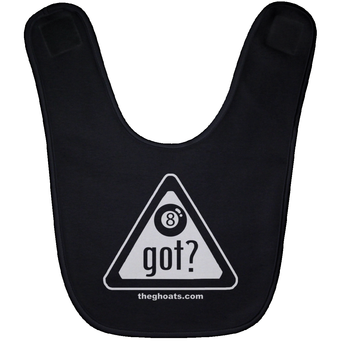 The GHOATS Custom Design. #40 Got Game? / Guess Not. Baby Bib