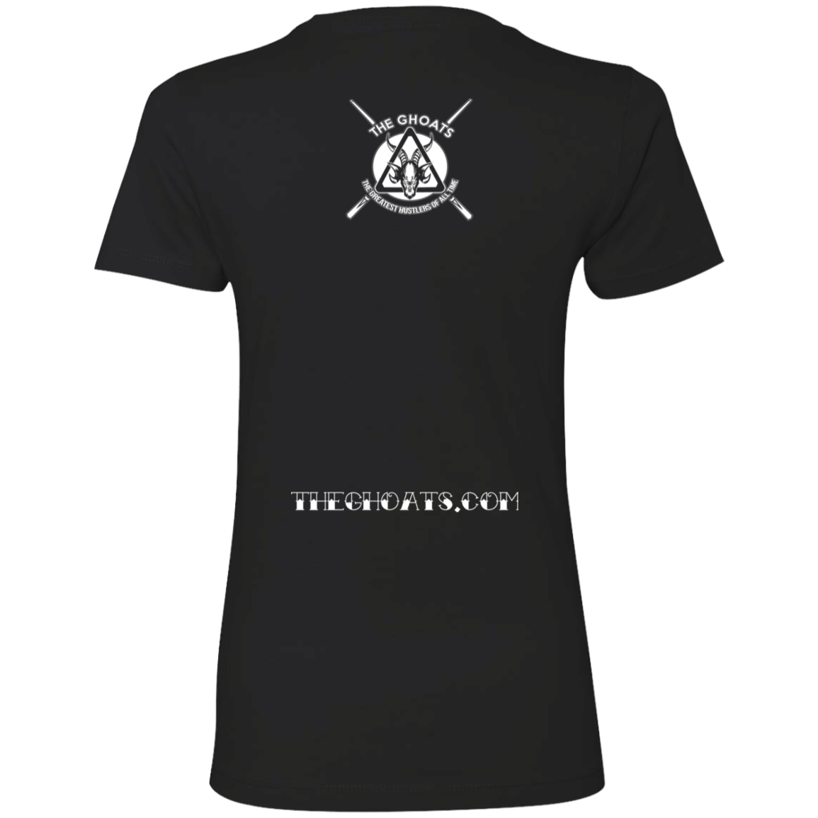 The GHOATS Custom Design. #28 Rack Em' (Ladies only). Ladies' Boyfriend T-Shirt