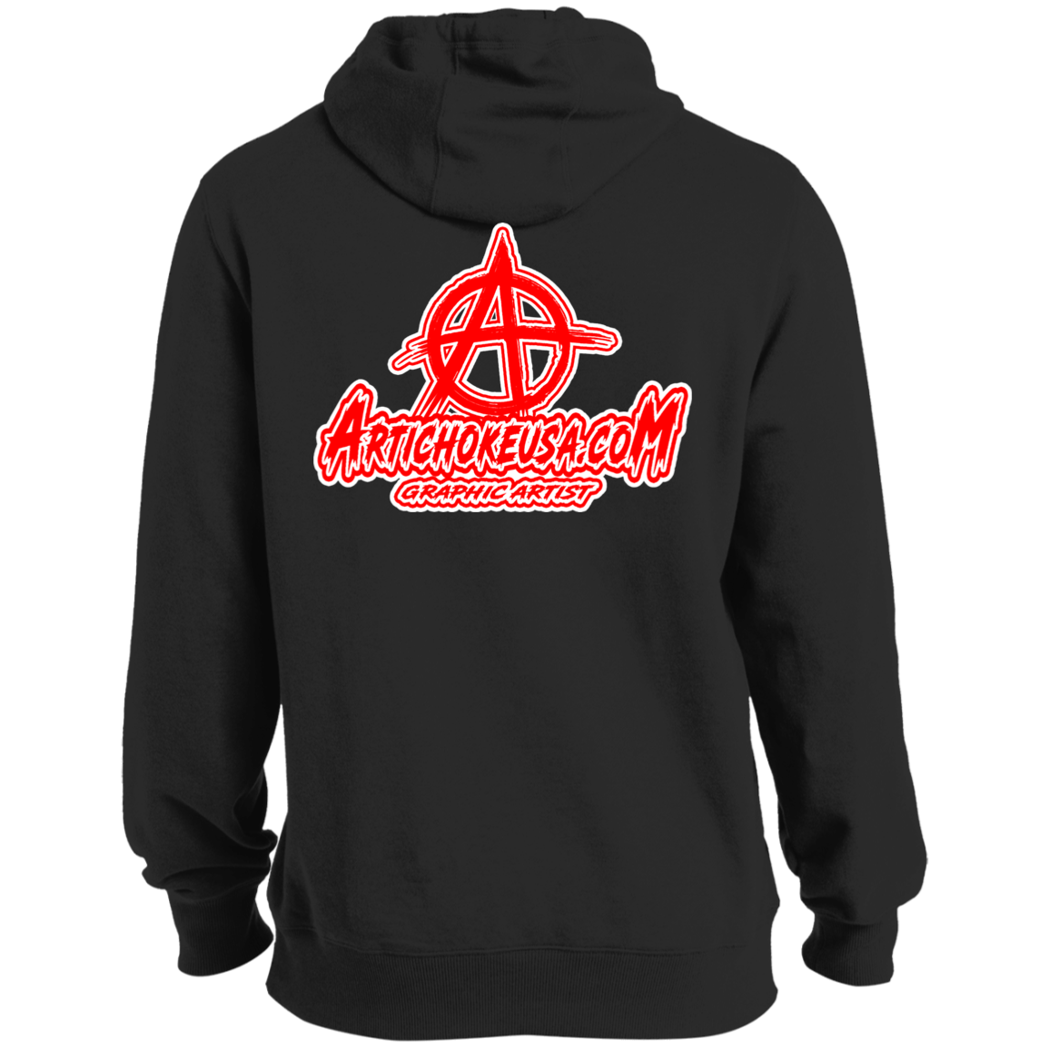 ArtichokeUSA Custom Design. Metallica Style Logo. Let's Make One For Your Project. Tall Pullover Hoodie