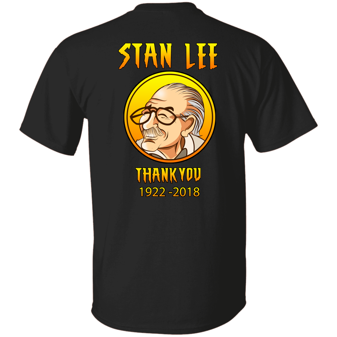 ArtichokeUSA Character and Font design. Stan Lee Thank You Fan Art. Let's Create Your Own Design Today. Youth 100% Cotton T-Shirt