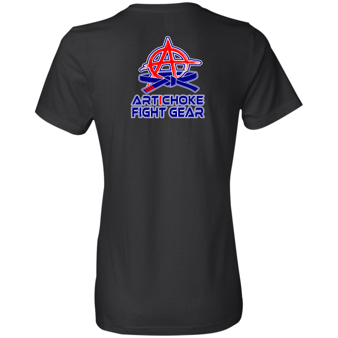 Artichoke Fight Gear Custom Design #12. Got Talk? MMA. Ladies' 100% combed ringspun cotton
