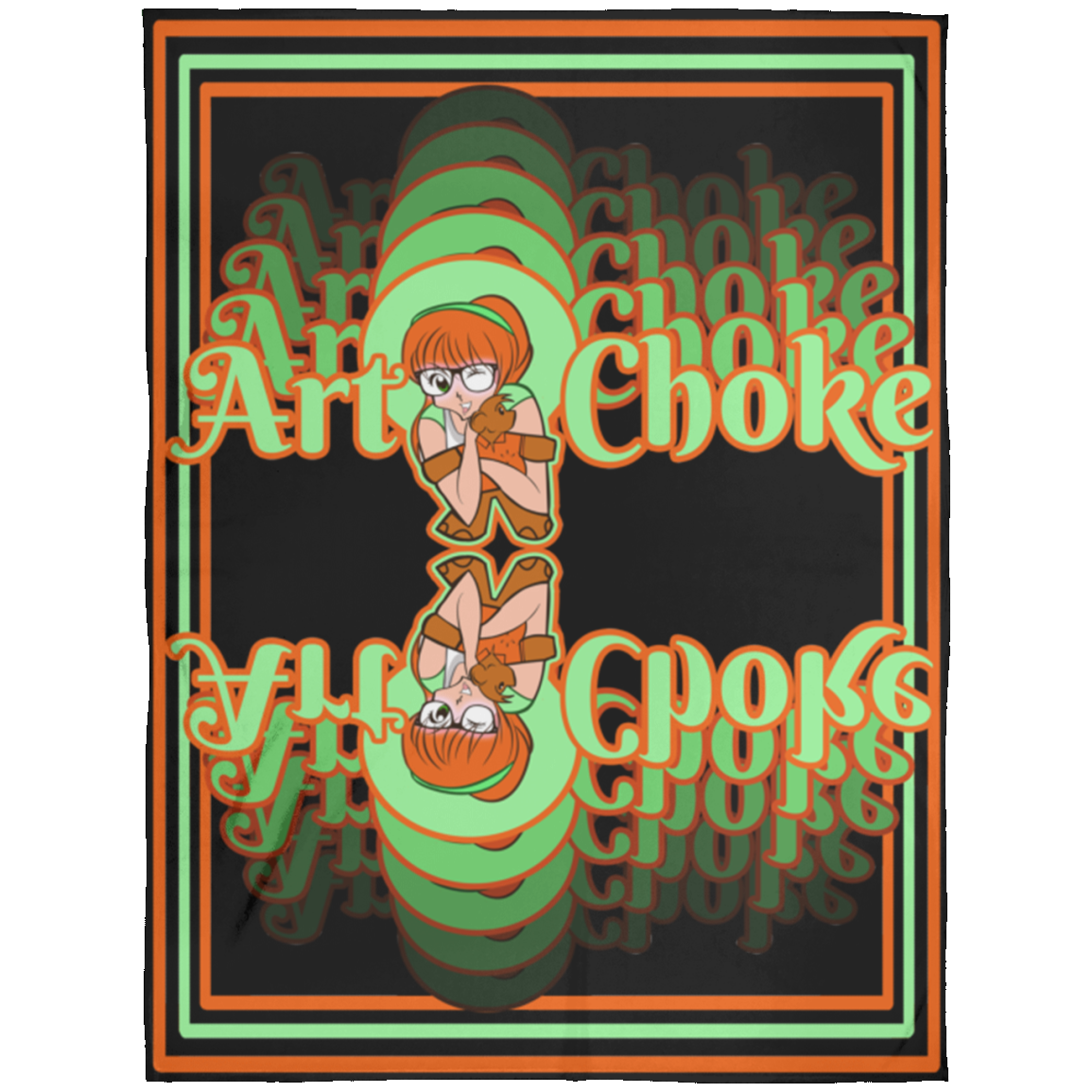 ArtichokeUSA Character and Font Design. Let’s Create Your Own Design Today. Winnie. Arctic Fleece Blanket 60x80
