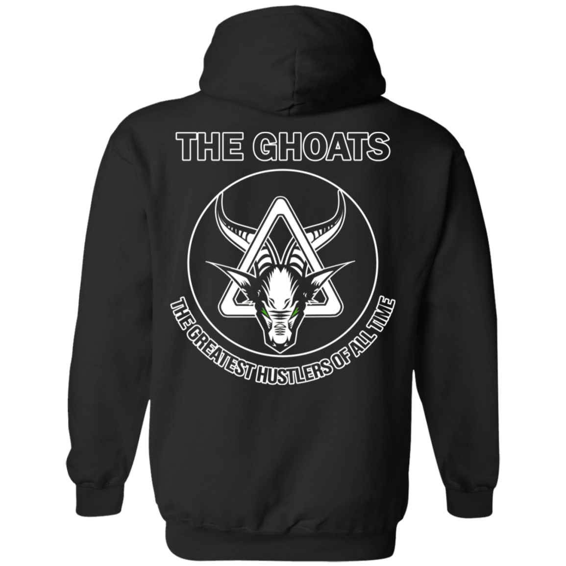 The GHOATS Custom Design #3. Beware of Sharks. Pool/Card Shark. Basic Pullover Hoodie