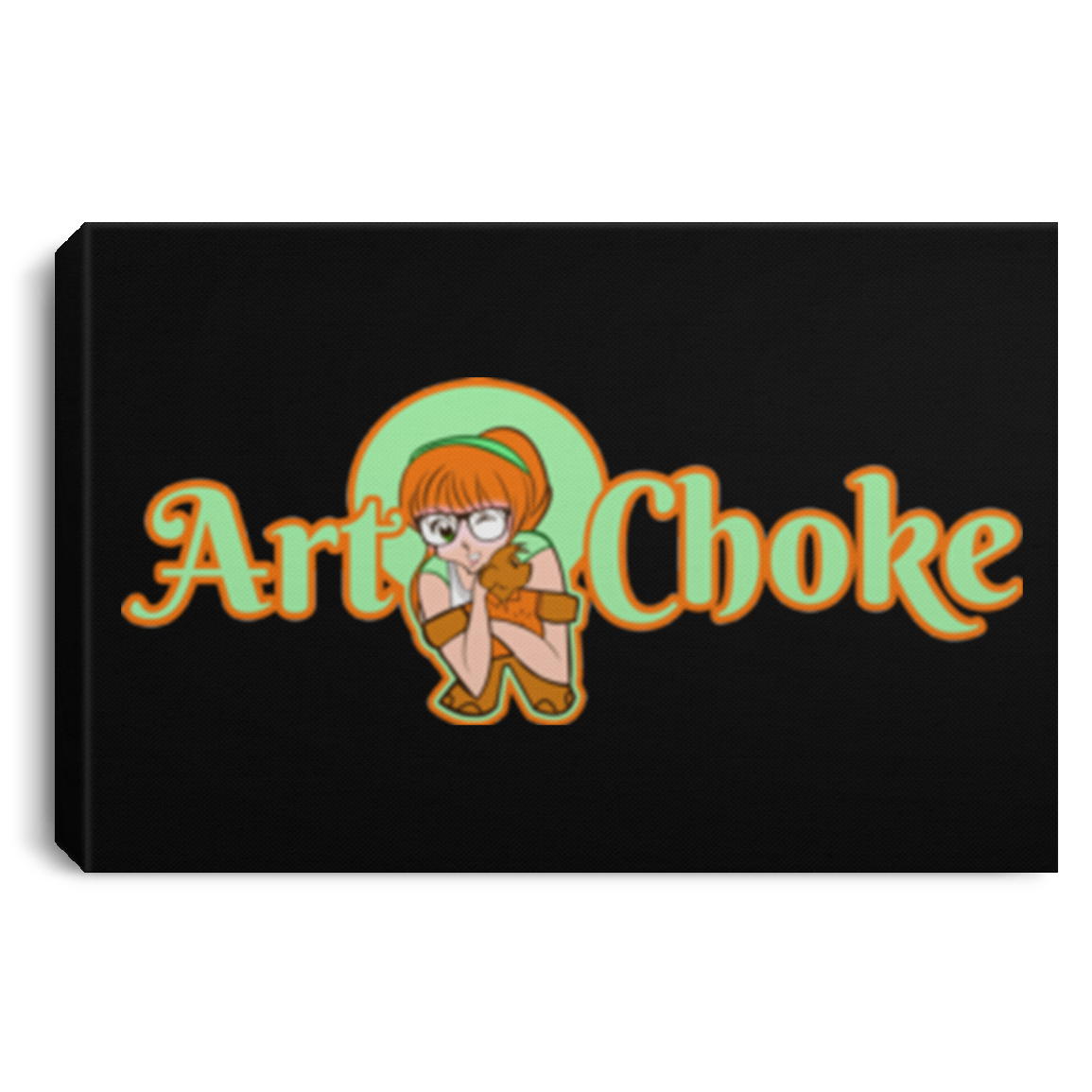 ArtichokeUSA Character and Font Design. Let’s Create Your Own Design Today. Winnie. Landscape Canvas .75in Frame