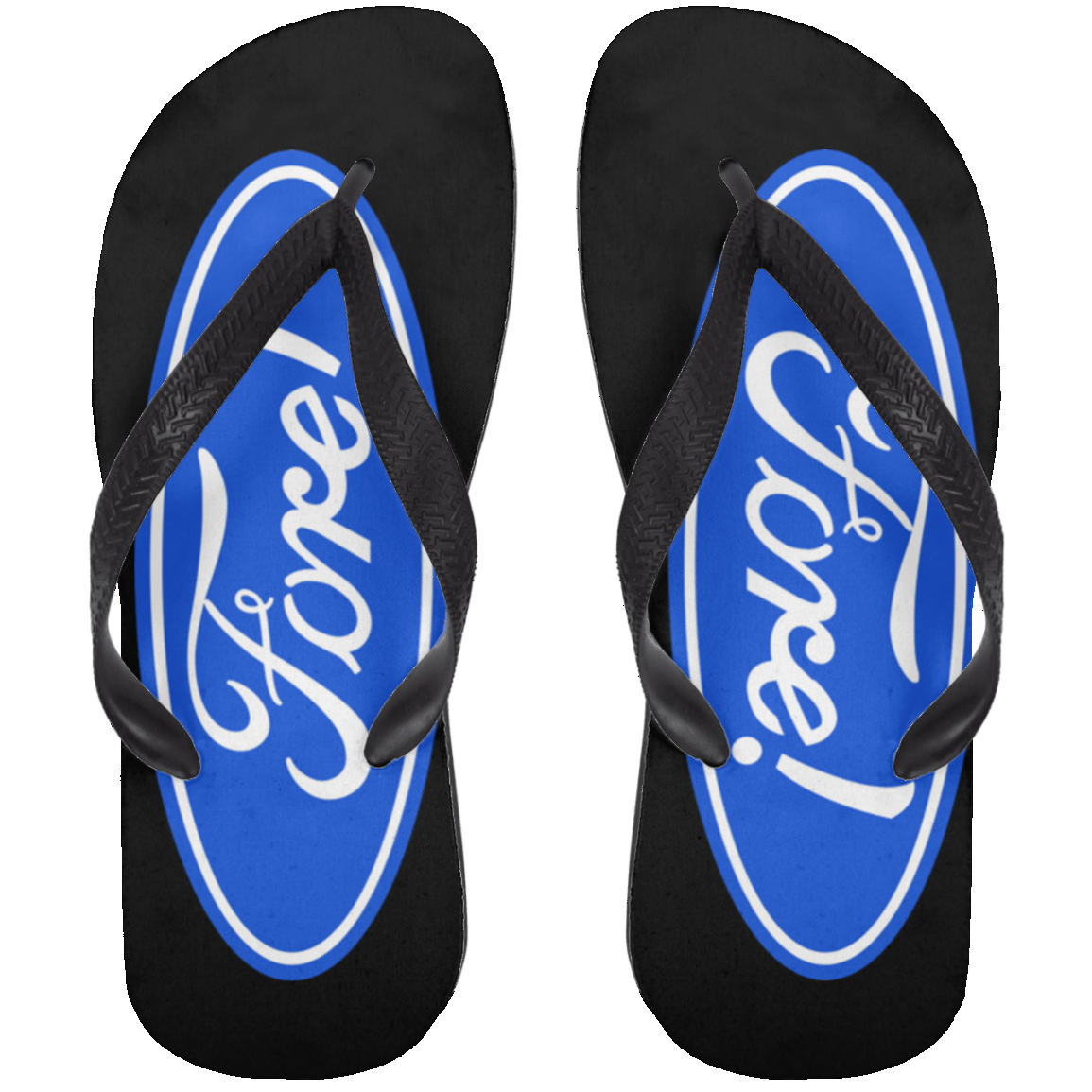 OPG Custom Design #11. Fore! Adult Flip Flops