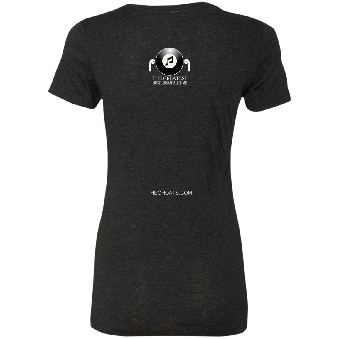 The GHOATS Custom Design. #19 Pool & Music. Ladies' Triblend T-Shirt
