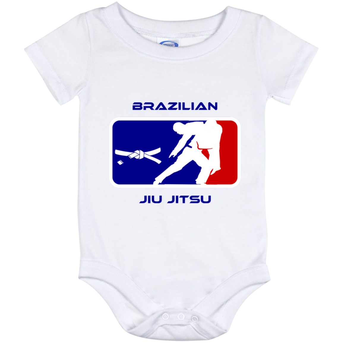 Artichoke Fight Gear Custom Design #2. BJJ MLB Parody v1. Baby Onesie 12 Month