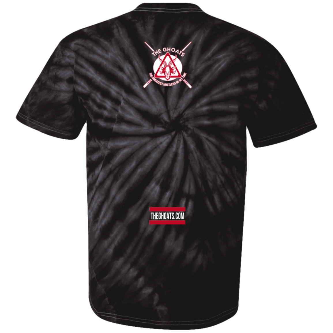 The GHOATS Custom Design. #29 run 8 9 10 ball. 100% Cotton Tie Dye T-Shirt