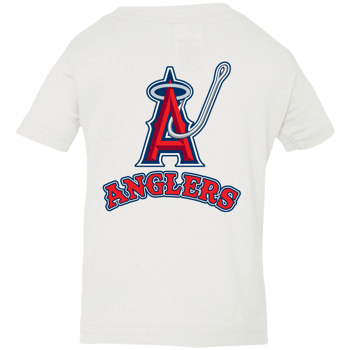 ArtichokeUSA Custom Design. Anglers. Southern California Sports Fishing. Los Angeles Angels Parody. Infant Jersey T-Shirt