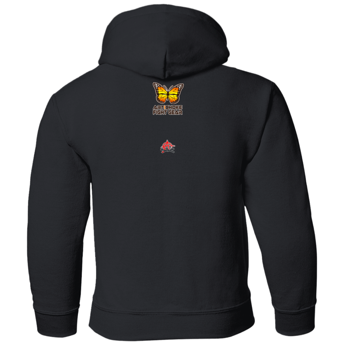 Artichoke Fight Gear Custom Design #7. Lepidopterology: The study of butterflies and moths. Butterfly Guard. It's a Jiu Jitsu Thing. Youth Hoodie