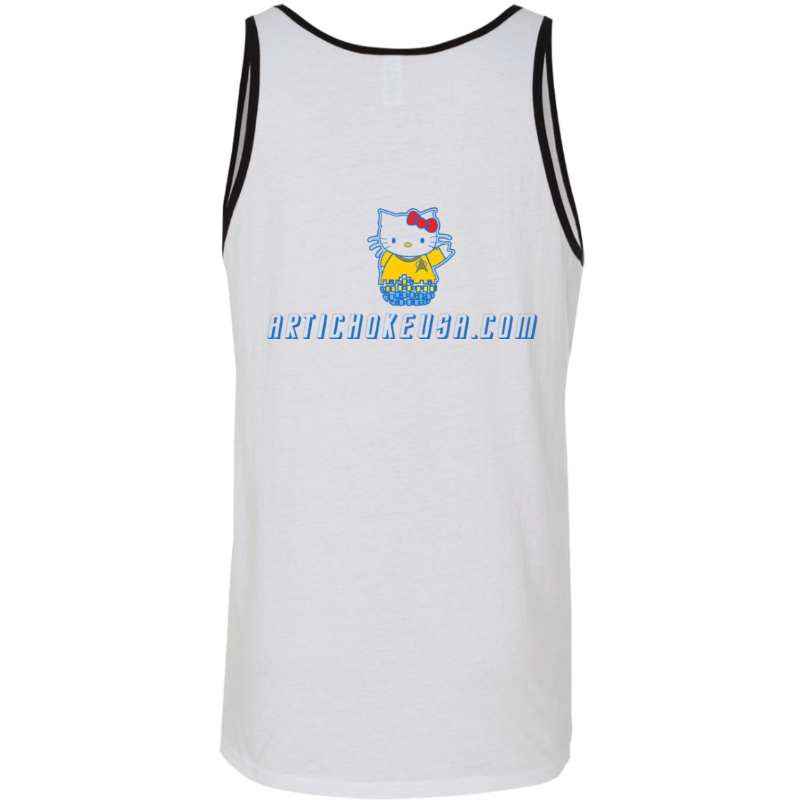ArtichokeUSA Custom Design. Beam Me Up Kitty. Fan Art / Parody. Unisex Tank