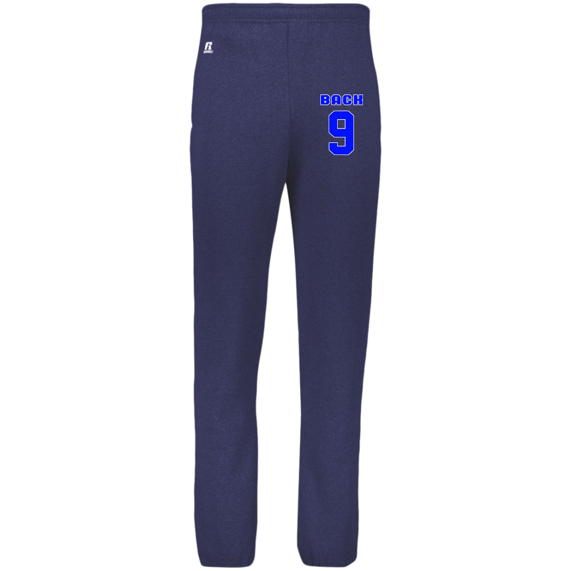 OPG Custom Design #17. Back 9. Dri-Power Closed Bottom Pocket Sweatpants