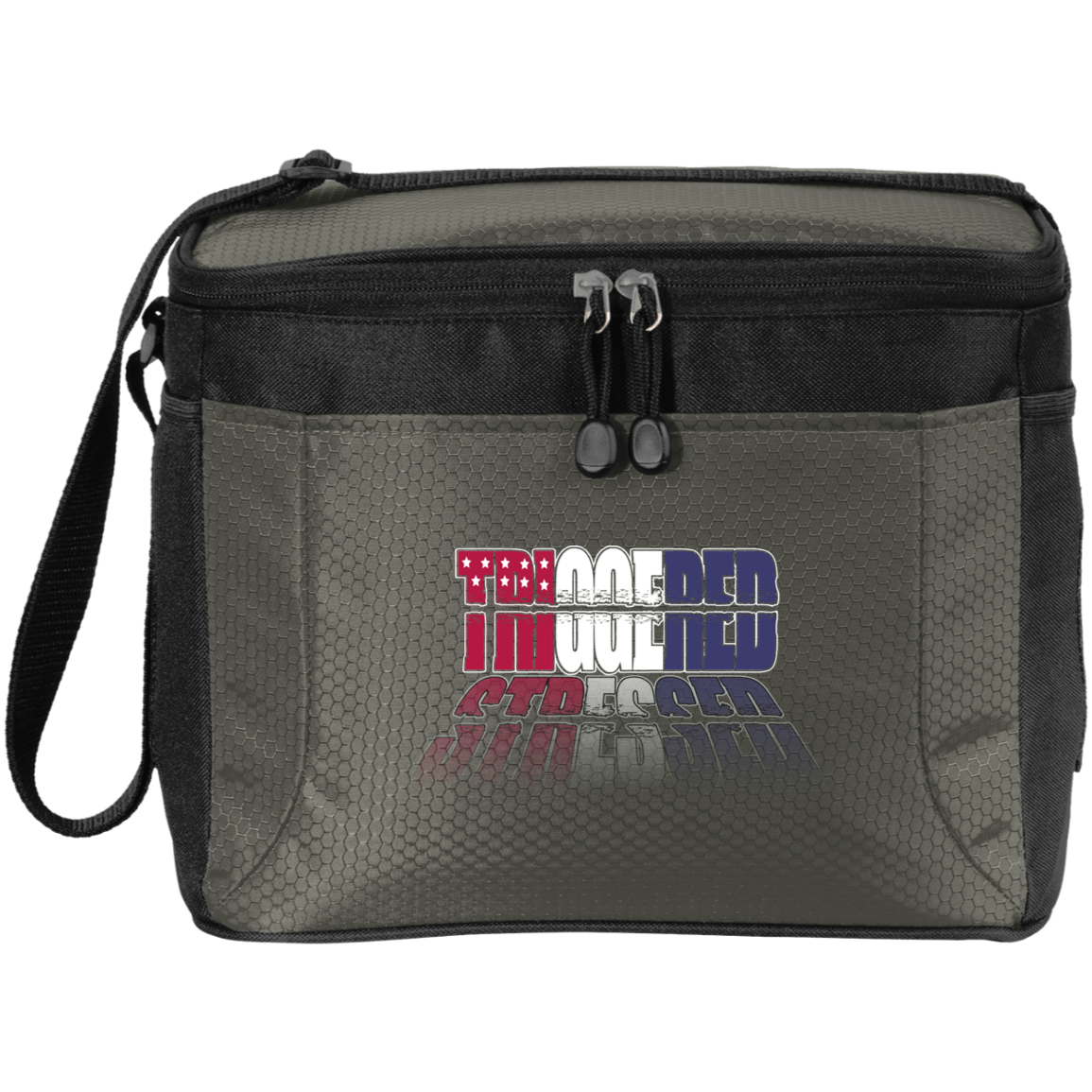ArtichokeUSA Custom Design. TRIGGERED. STRESSED. Stop the Killing. 12-Pack Cooler