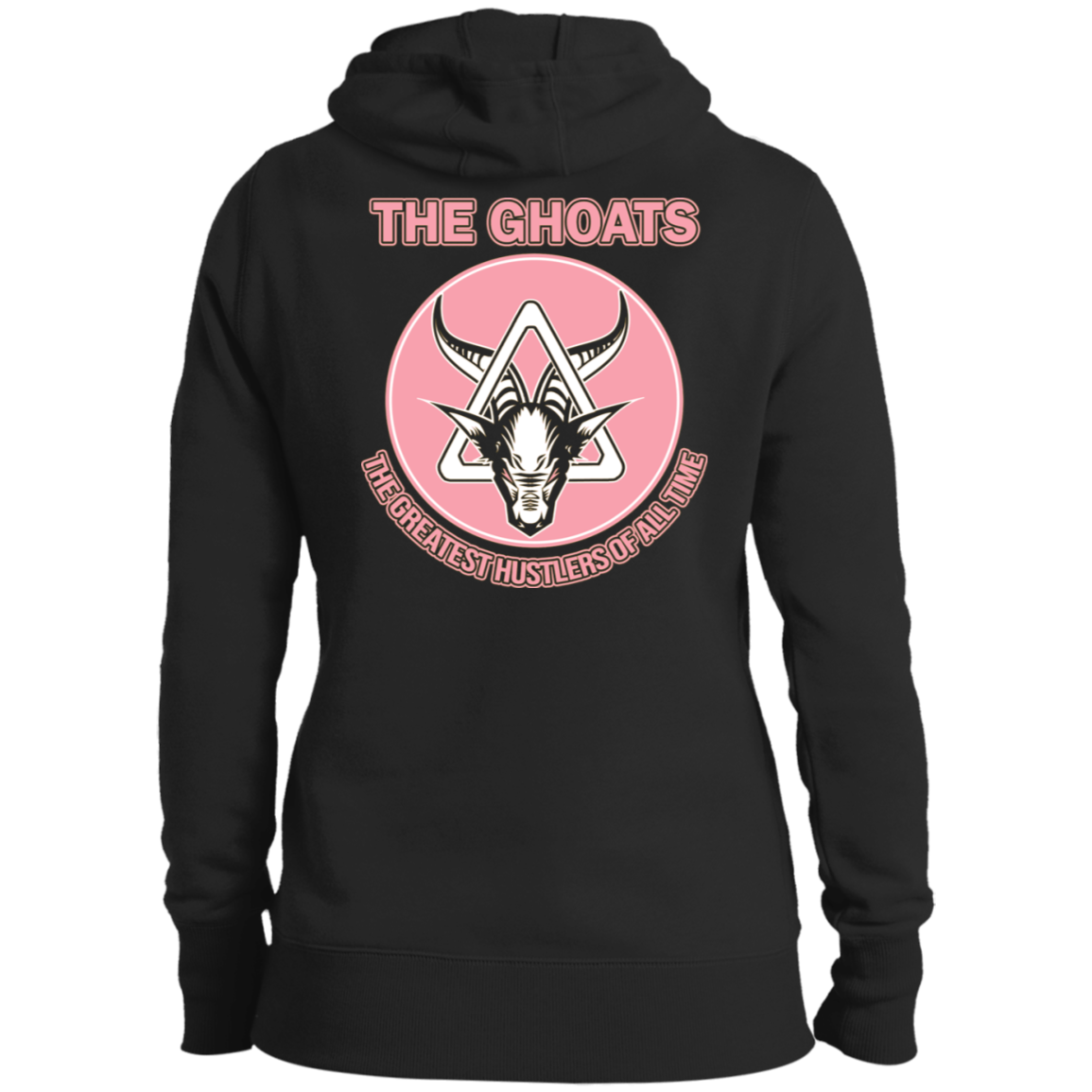 The GHOATS Custom Design #8. Eat Sleep Play 8 ball Play 9 ball Repeat. Ladies' Soft Style Hoodie