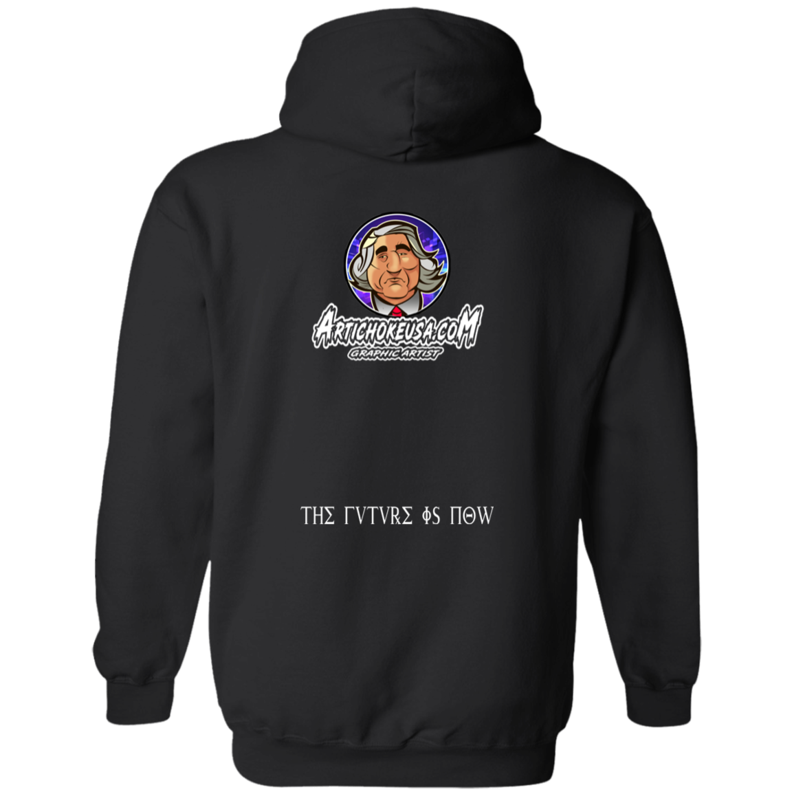 ArtichokeUSA Custom Design. Michio Kaku Fan Art. Basic Pullover Hoodie