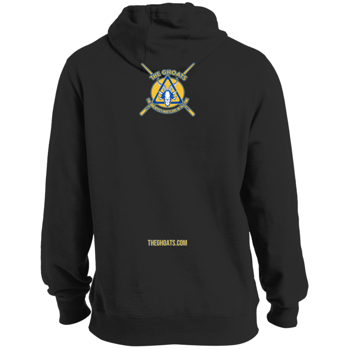 The GHOATS Custom Design. #12 GOLDEN STATE HUSTLERS. Tall Pullover Hoodie
